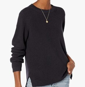 Gpodthreads Cotton Shaker Stitch Crewneck Sweater